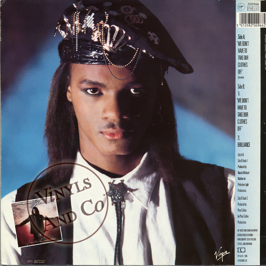 Jermaine Stewart We Dont Have To Take Our Clothes Off 12 Extended 1986 Maxi 